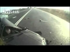 Car Crash in Russia / lucky guy escaped death - VizyTube