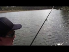 Barra fishing in Boyne River