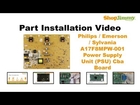 Easy Philips/Emerson/Sylvania A17F8MPW-001 Power Supply Unit (PSU) Cba Boards Replacement Guide