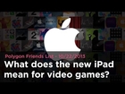 What does the new iPad mean for video games? - Polygon Friends List 10/22/2013