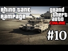 GTA Online Rhino Tank Trolling In Free Roam Grand Theft Auto 5 Multiplayer Tank Gameplay GTA5 GTAV
