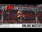 WWE 2K14 - Stone Cold Steve Austin vs Triple H Steel Cage Match (Online)