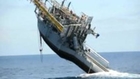 335-Foot 700 Ton Ship Flips