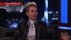 Miley Cyrus' 'Jimmy Kimmel Live' Appearance Is Bizarre