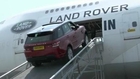 Essai du nouveau Range Rover Sport 2013 dans un avion