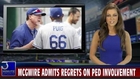 See why Dodger hitting coach Mark McGwire broke down Monday night!